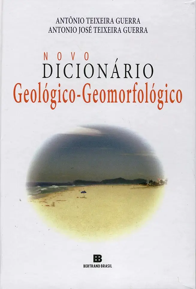 Capa do Livro Dicionário Geológico - Geomorfológico - Antônio Teixeira Guerra