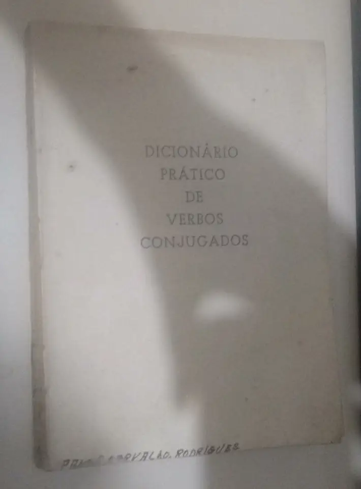 Capa do Livro Dicionário Prático de Verbos Conjugados - Segismundo Spina