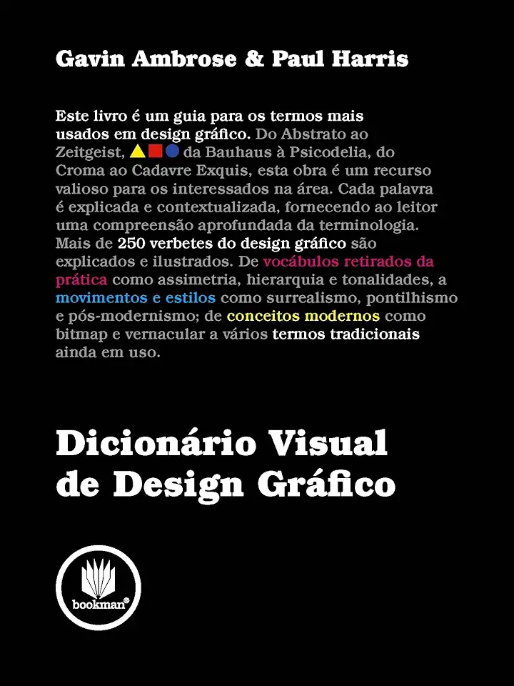 Capa do Livro Dicionário Visual de Design Gráfico - Gavin Ambrose & Paul Harris