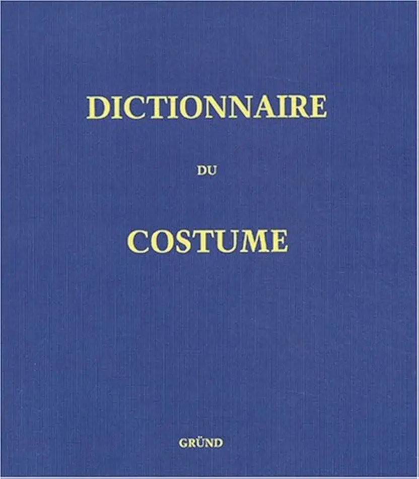 Capa do Livro Dictionnaire du Costume - Maurice Leloir