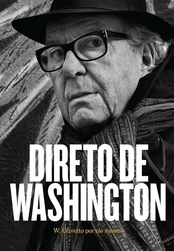 Capa do Livro Direto De Washington - Olivetto Washington