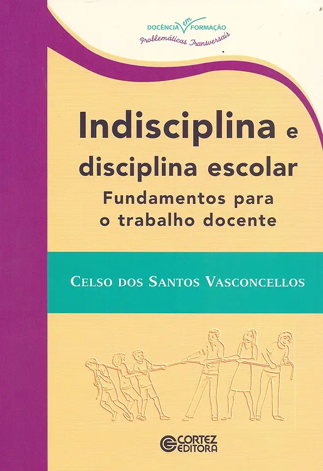 Capa do Livro Disciplina - Celso dos S. Vasconcellos