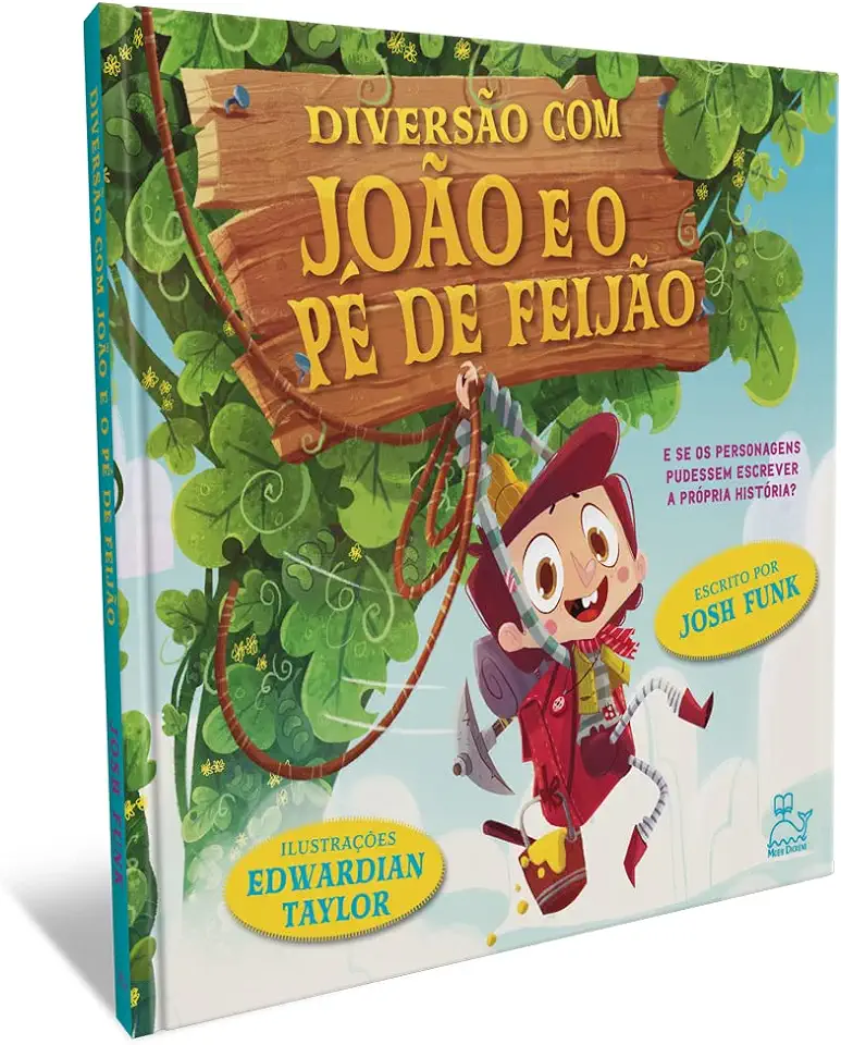 Capa do Livro Diversão Com João E O Pé De Feijão - Josh Funk