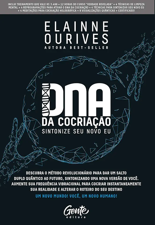 Capa do Livro DNA da Cocriação: Sintonize seu novo eu - Elainne Ourives