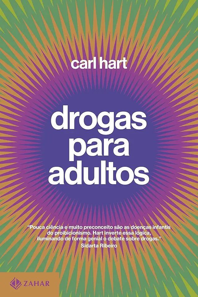 Capa do Livro Drogas para adultos - Carl Hart