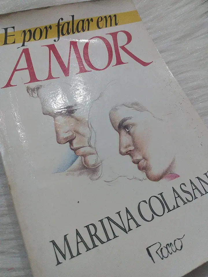 Capa do Livro E por Falar Em Amor - Marina Colasanti