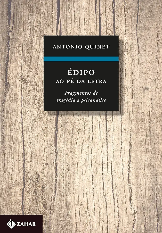 Capa do Livro EDIPO AO PE DA LETRA - Novidade