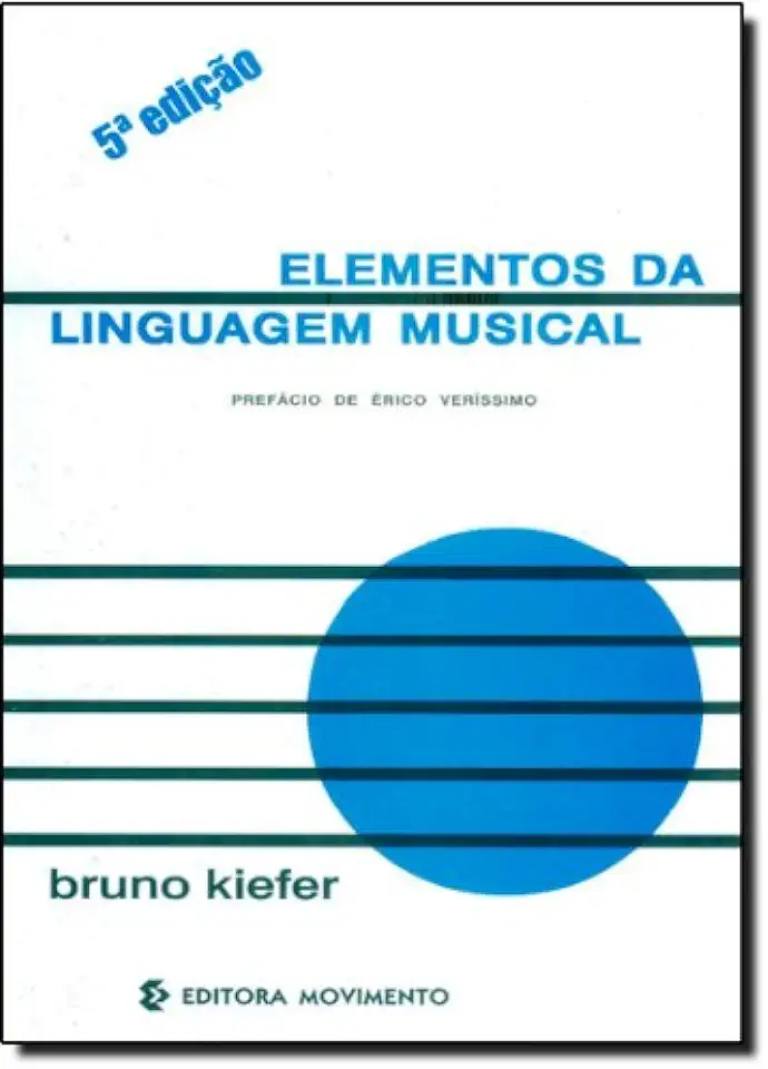 Capa do Livro Elementos da Linguagem Musical - Bruno Kiefer