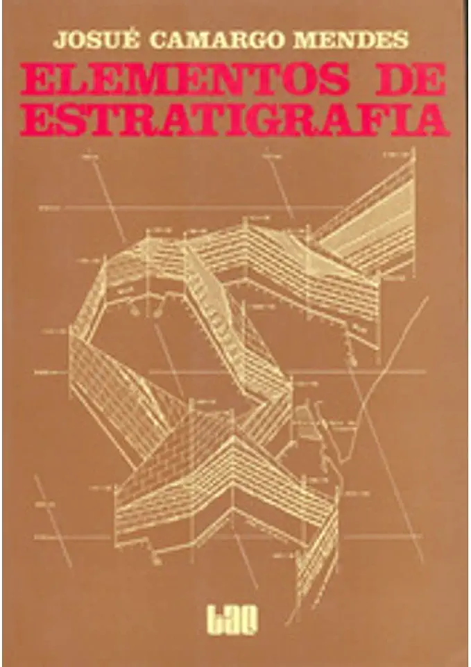 Capa do Livro Elementos de Estratigrafia - Josué Camargo Mendes