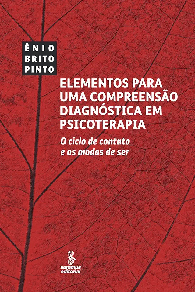 Capa do Livro Elementos para uma Compreensão Diagnóstica Em Psicoterapia - Ênio Brito Pinto