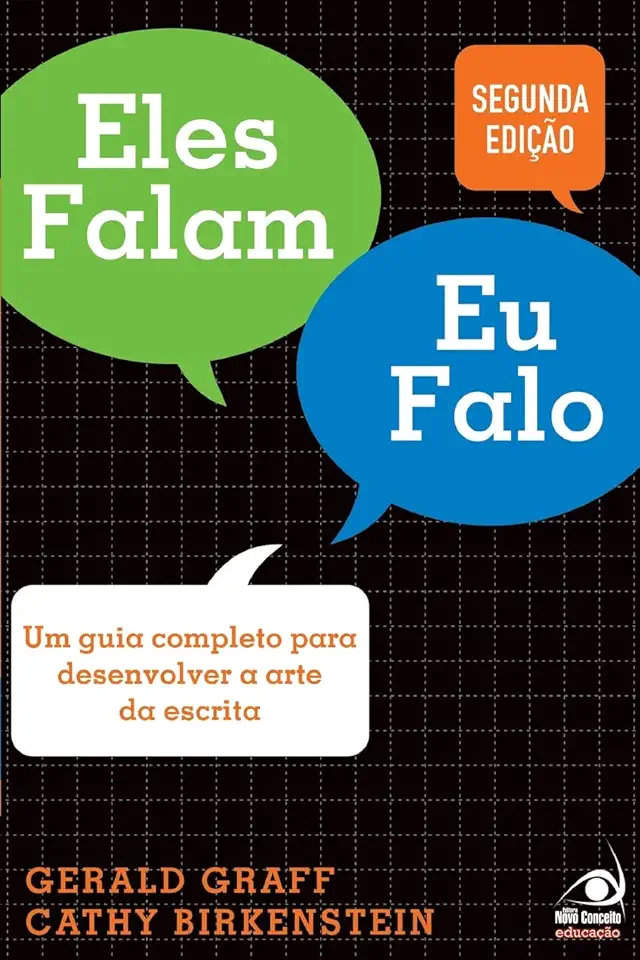 Capa do Livro Eles Falam Eu Falo - Gerald Graff