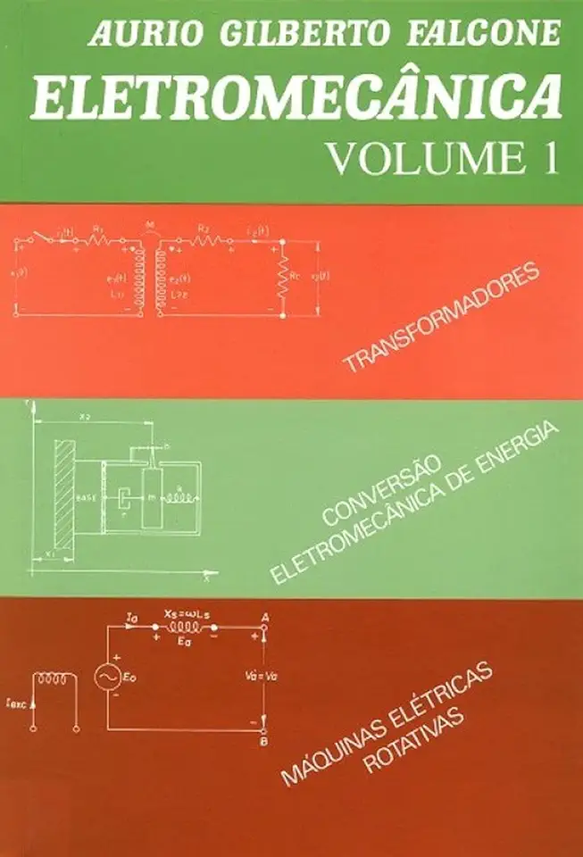 Capa do Livro Eletromecânica - Aurio Gilberto Falcone