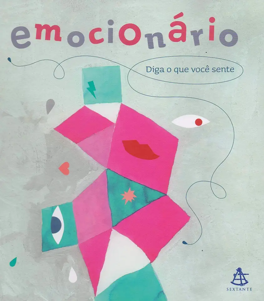 Capa do Livro Emocionário - Diga o Que Você Sente - Cristina Nunez Pereira