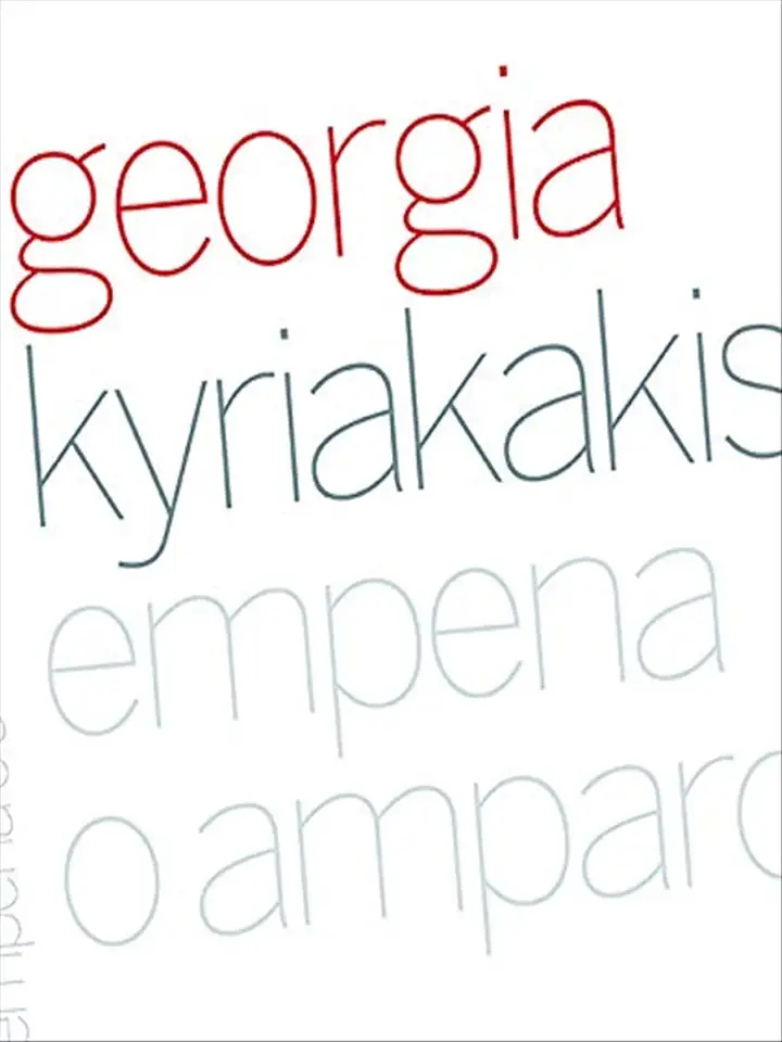 Capa do Livro Empena o amparo - Kyriakakis, Georgia