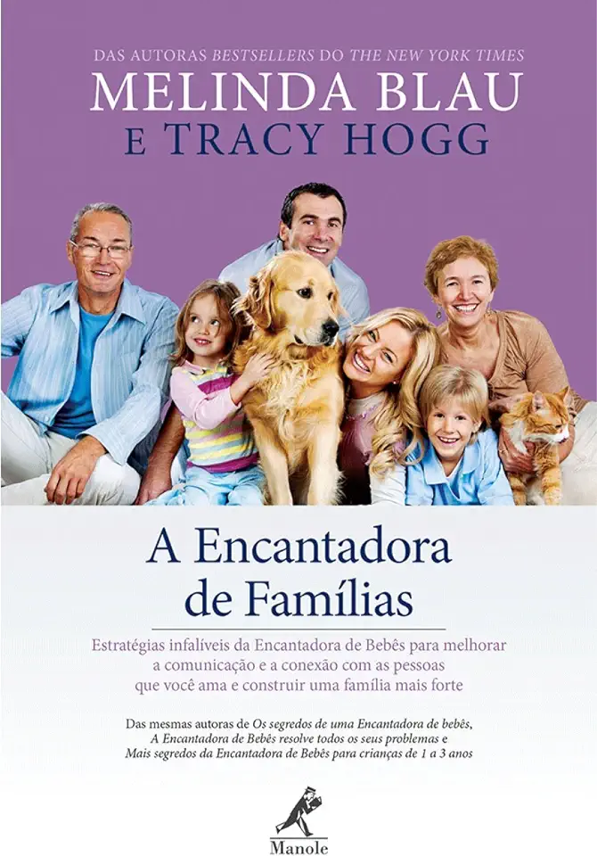 Capa do Livro Encantadora de Famílias - Melinda Blau