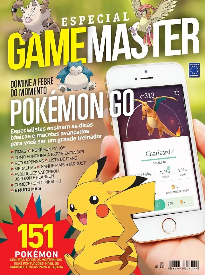 GAMEMASTER SPECIAL - POKEMON GO - EUROPA EDITIONS