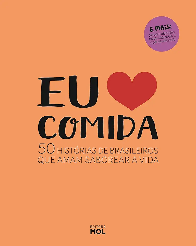 Capa do Livro EU AMO COMIDA - FARIA, ROBERTA