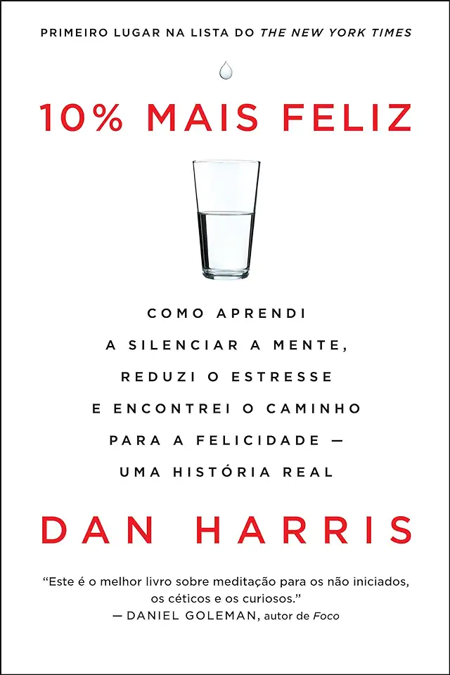 Capa do Livro 10% Mais Feliz - Dan Harris