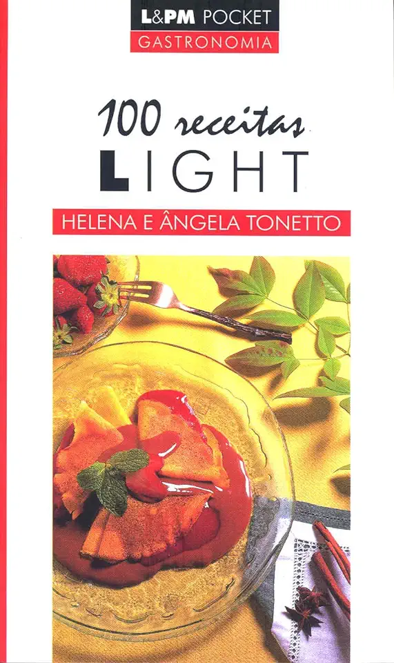 Capa do Livro 100 Receitas Light - Helena e Ângela Tonetto