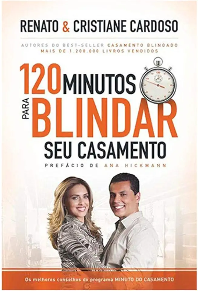 Capa do Livro 120 Minutos para Blindar Seu Casamento - Renato e Cristiane Cardoso