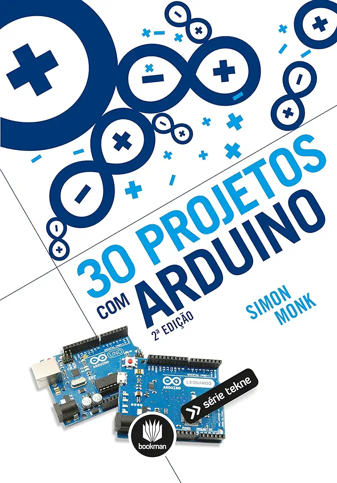 Capa do Livro 30 Projetos Com Arduino - Simon Monk