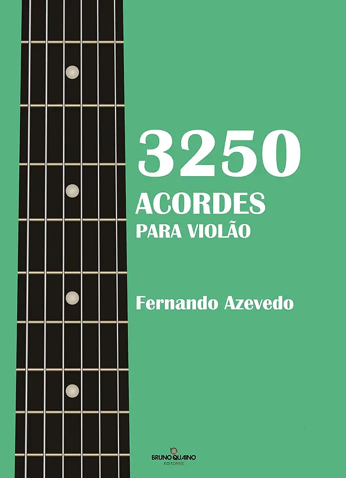 Capa do Livro 3250 Acordes para Violão - Fernando Azevedo