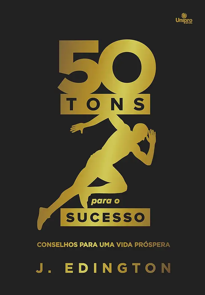 Capa do Livro 50 Tons para o Sucesso - J. Edington