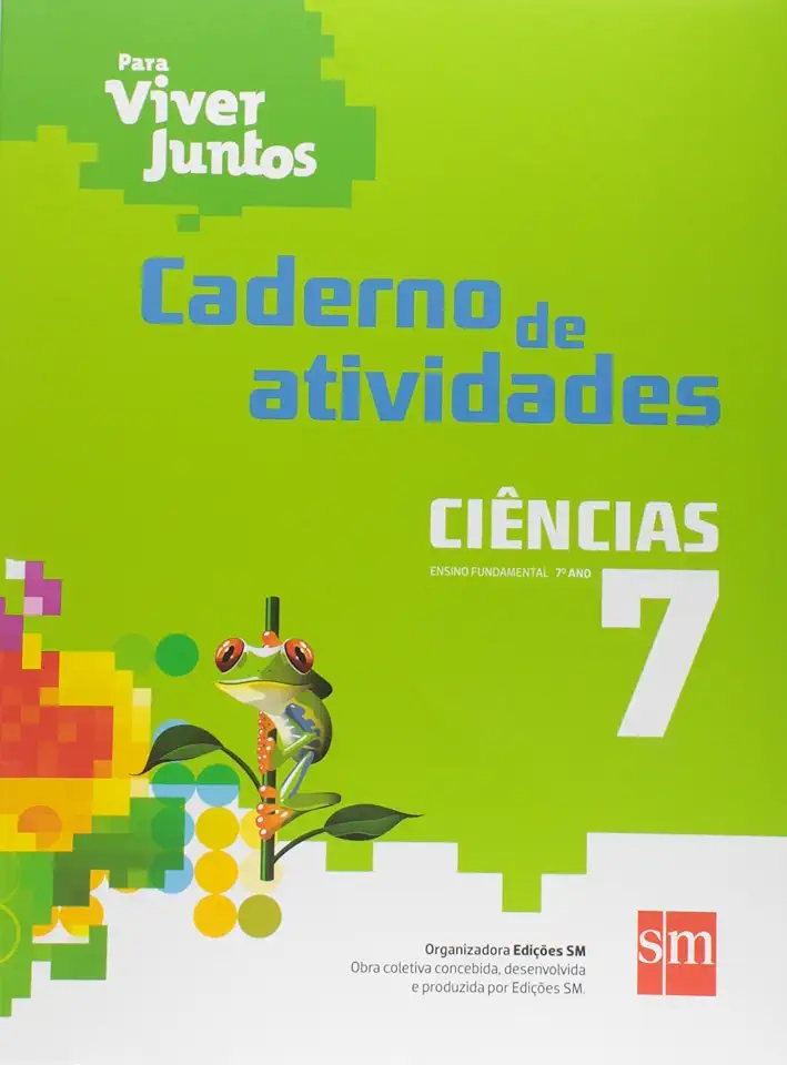 Capa do Livro 7º Ano Ciências para Viver Juntos - vários autores