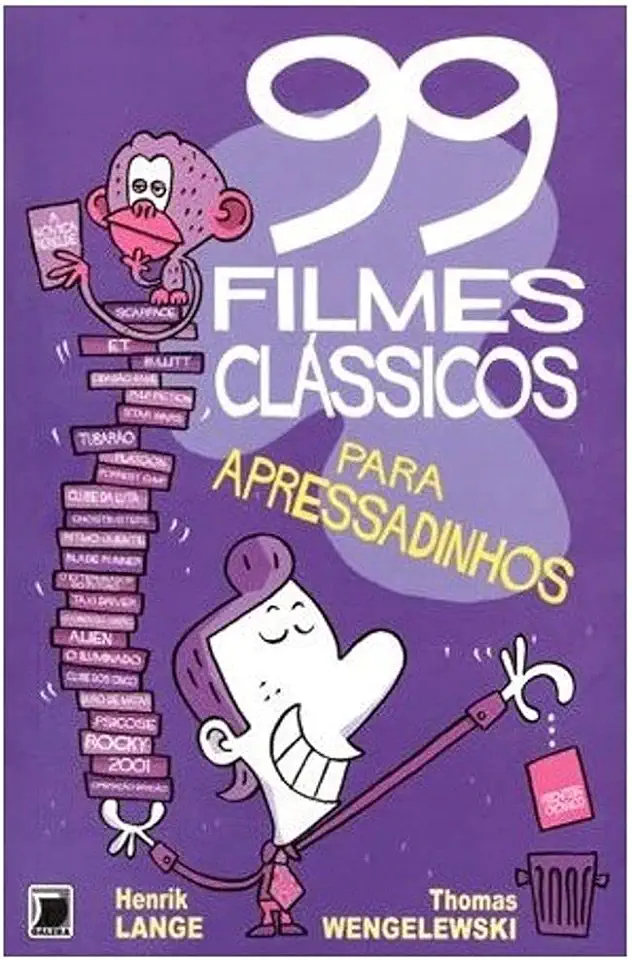 Capa do Livro 99 Filmes Clássicos para Apressadinhos - Henrik Lange / Thomas Wengelewski