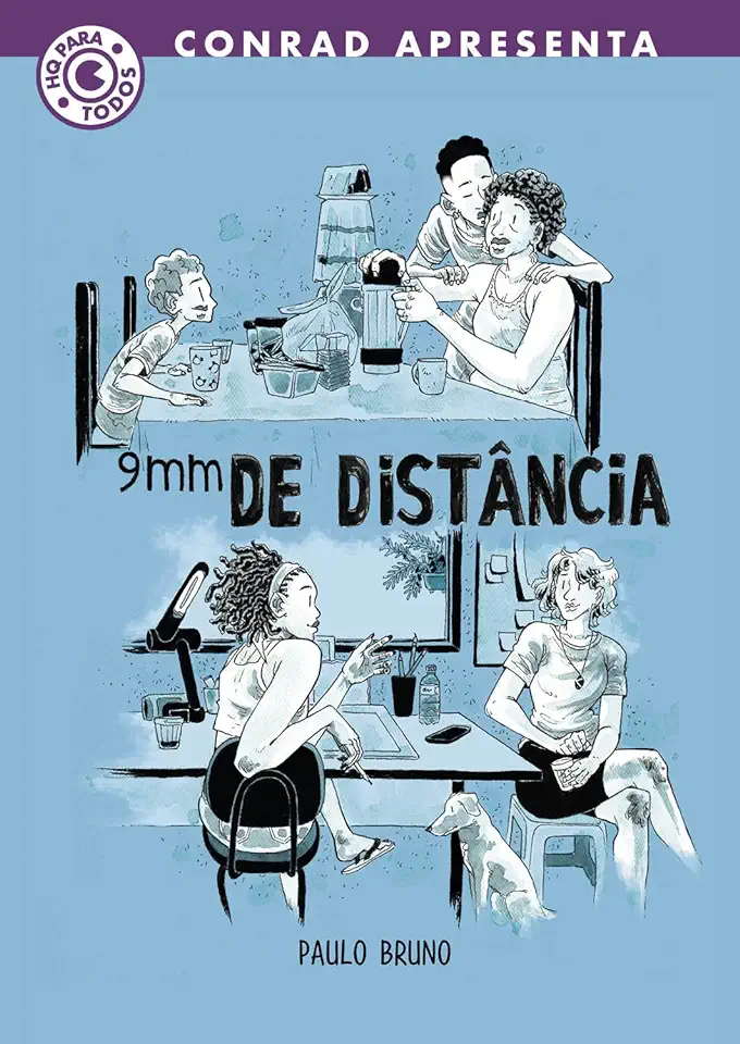 Capa do Livro 9mm De Distância - Bruno, Paulo