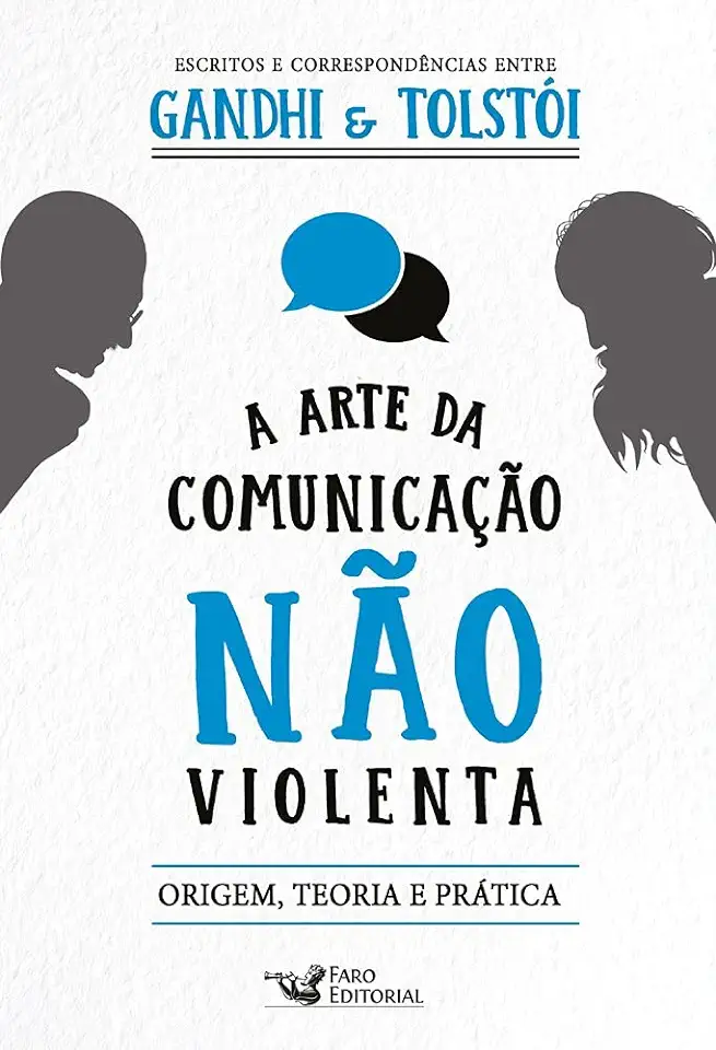 Capa do Livro A Arte da Comunicação Não Violenta - Gandhi, Mohandas Karamchand