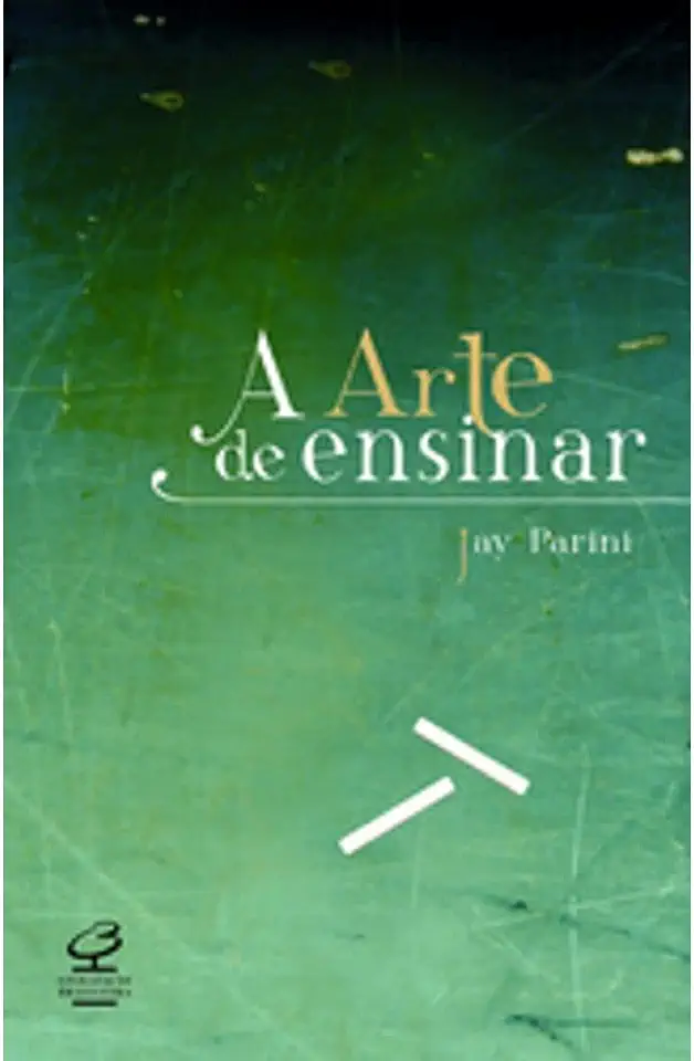 Capa do Livro A Arte de Ensinar - Jay Parini