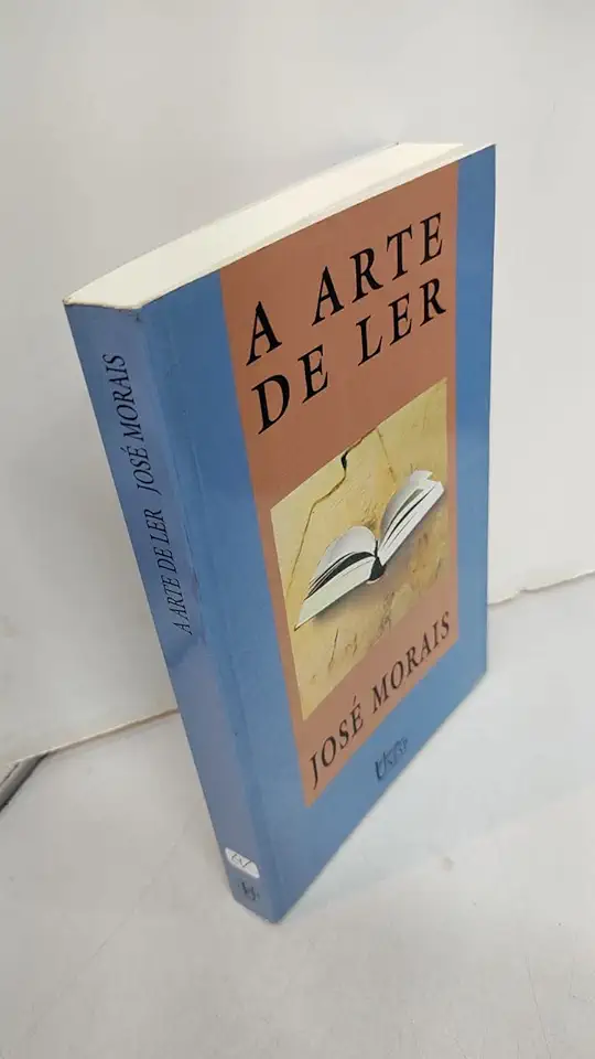 Capa do Livro A Arte de Ler - José Morais