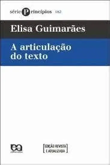 Capa do Livro A Articulação do Texto - Elisa Guimarães