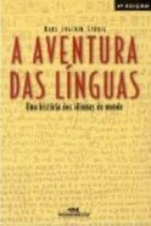 Capa do Livro A Aventura das Línguas - Hans Joachim Storig