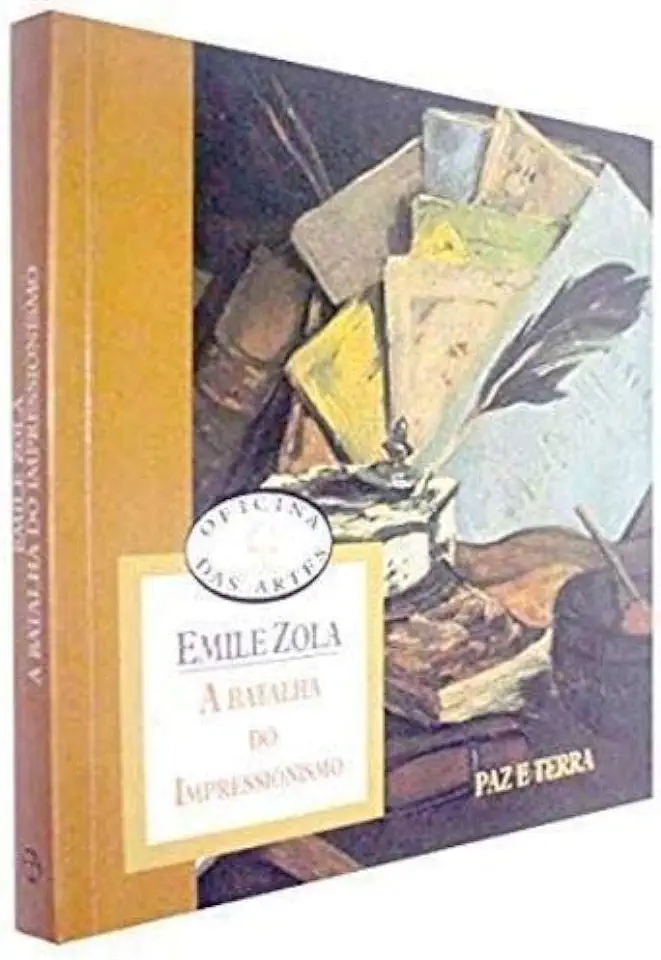 Capa do Livro A Batalha do Impressionismo - Emile Zola