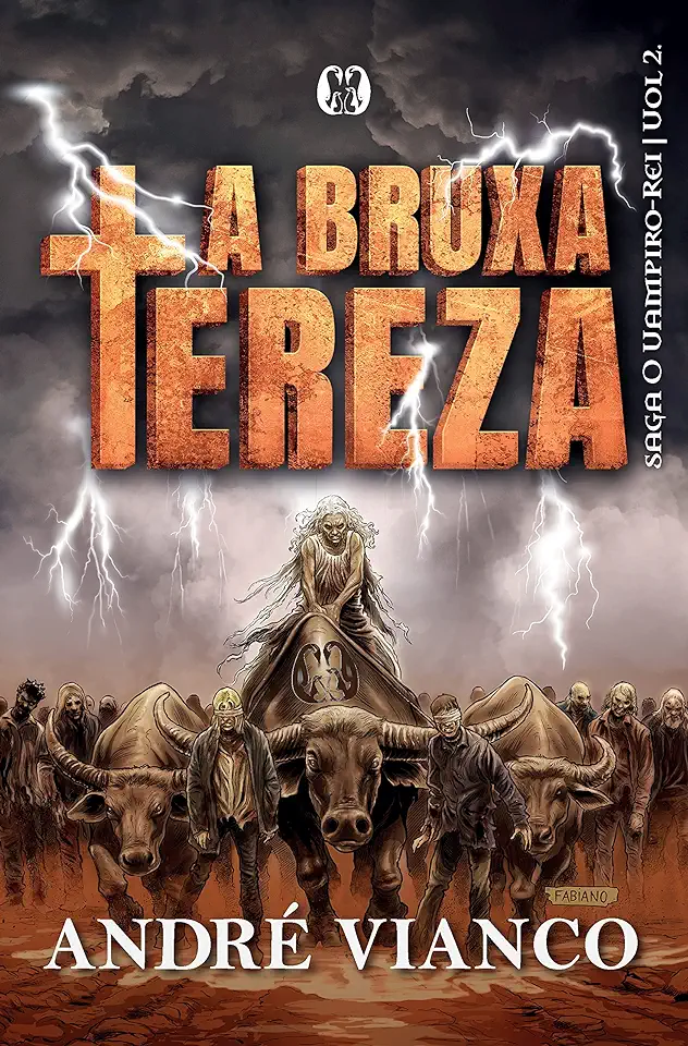 Capa do Livro A Bruxa Tereza - Saga o Vampiro Rei Livro 2 - André Vianco