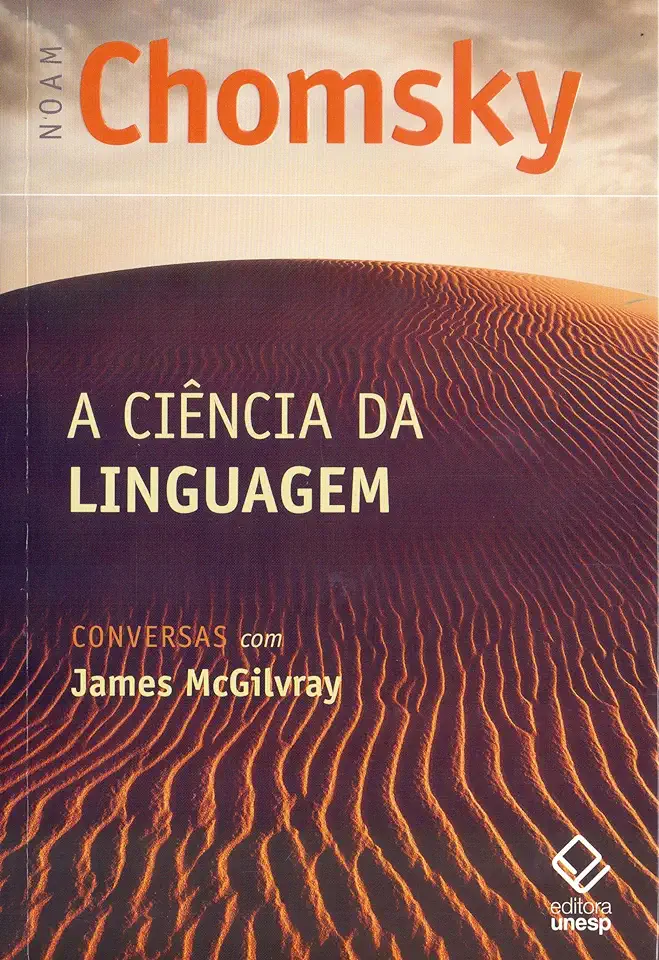 Capa do Livro A Ciência da Linguagem - Noam Chomsky