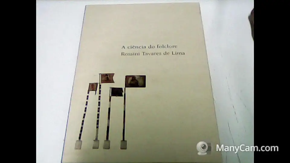 Capa do Livro A Ciência do Folclore - Rossini Tavares de Lima