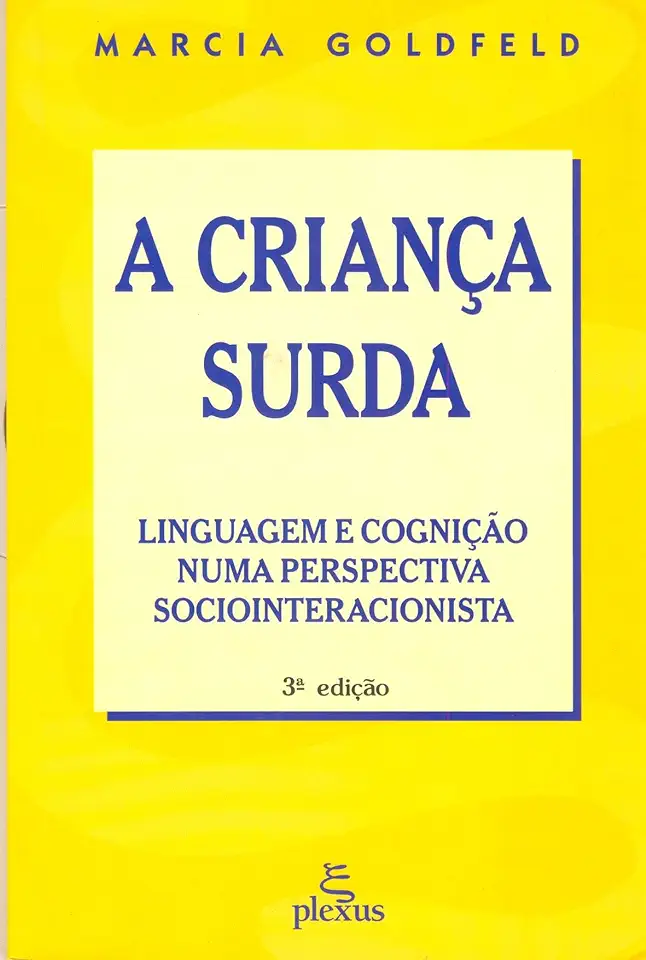 Capa do Livro A Criança Surda - Marcia Goldfeld