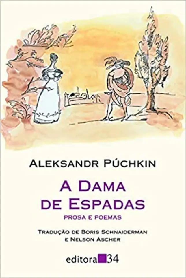 Capa do Livro A Dama de Espadas - Aleksandr Púchkin