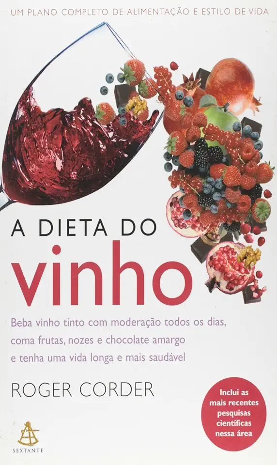 Capa do Livro A Dieta do Vinho - Roger Corder