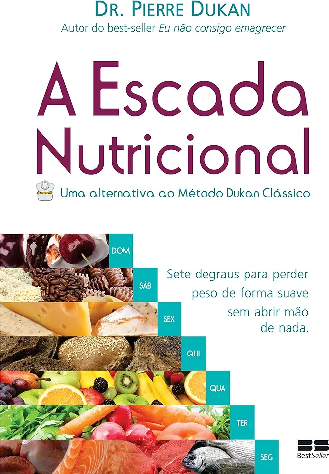 Capa do Livro A Escada Nutricional - Dr. Pierre Dukan