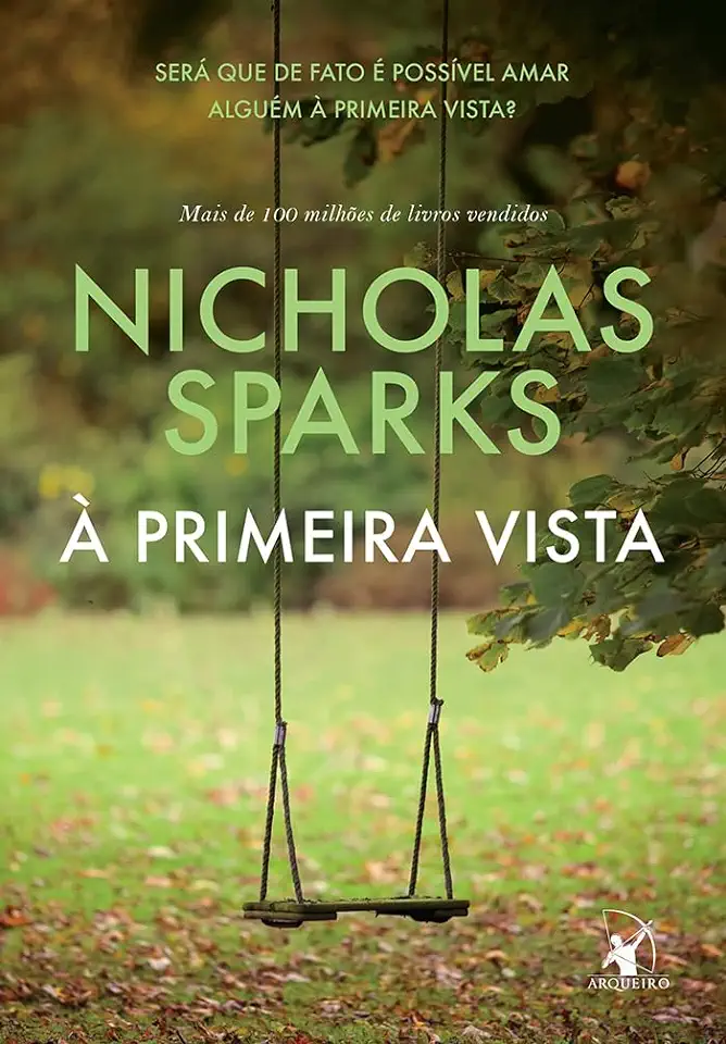 Capa do Livro À Primeira Vista - Nicholas Sparks