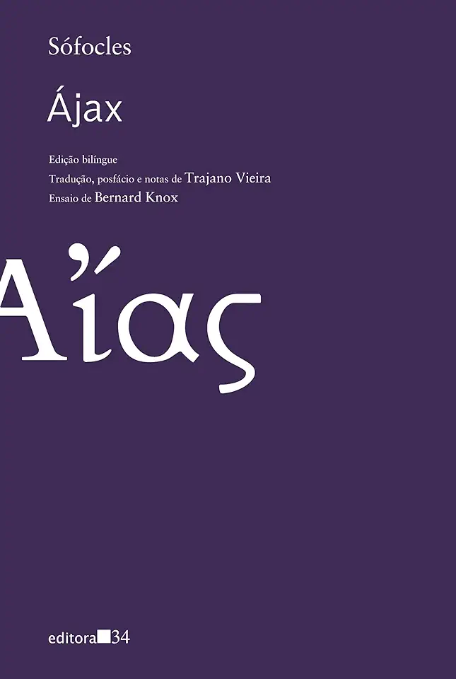 Capa do Livro Ájax - Sófocles