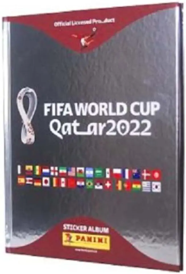 Panini World Cup Qatar 2022 Hardcover Sticker Album - Silver