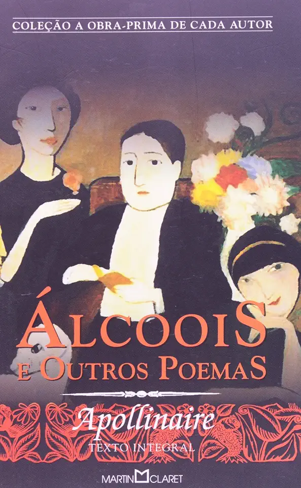 Capa do Livro Álcoois e Outros Poemas - Apollinaire