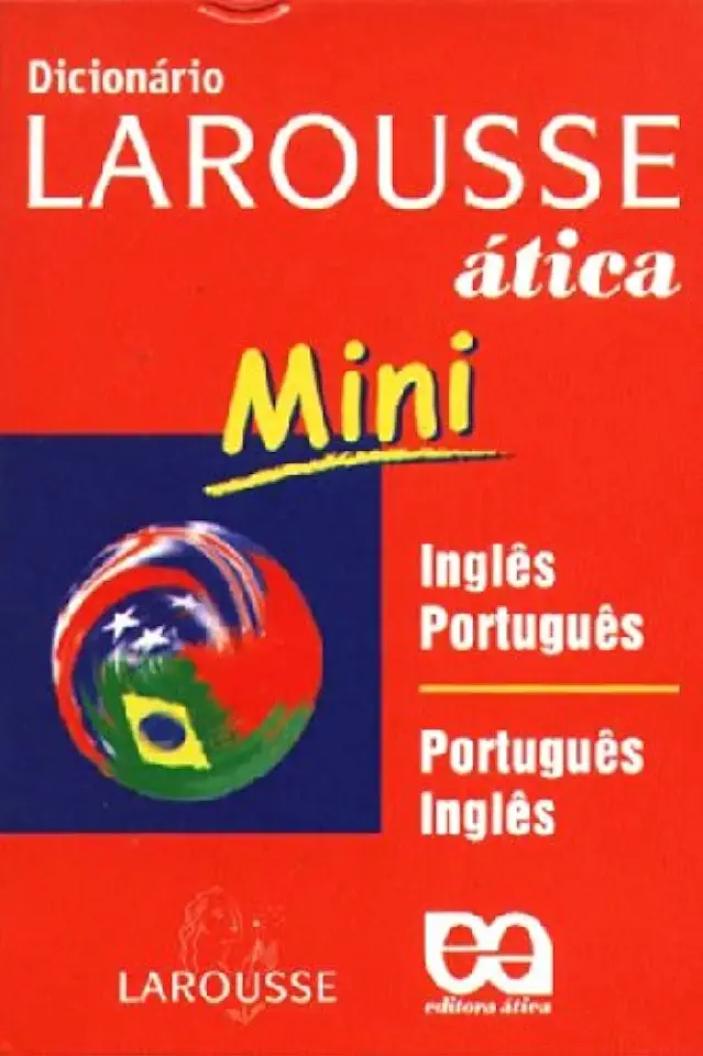 Capa do Livro dicionario ingles / portugues - portugues / ingles mini - Larousse