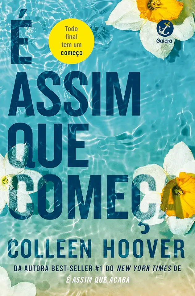 Capa do Livro É assim que começa - Colleen Hoover