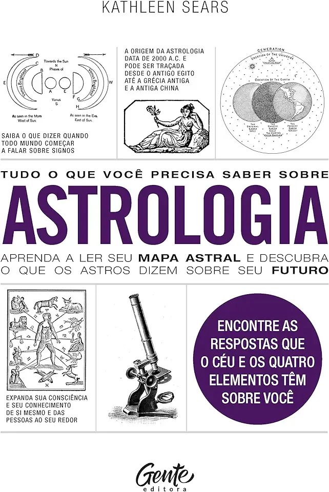 Capa do Livro Tudo o que você precisa saber sobre astrologia - Sears, Kathleen